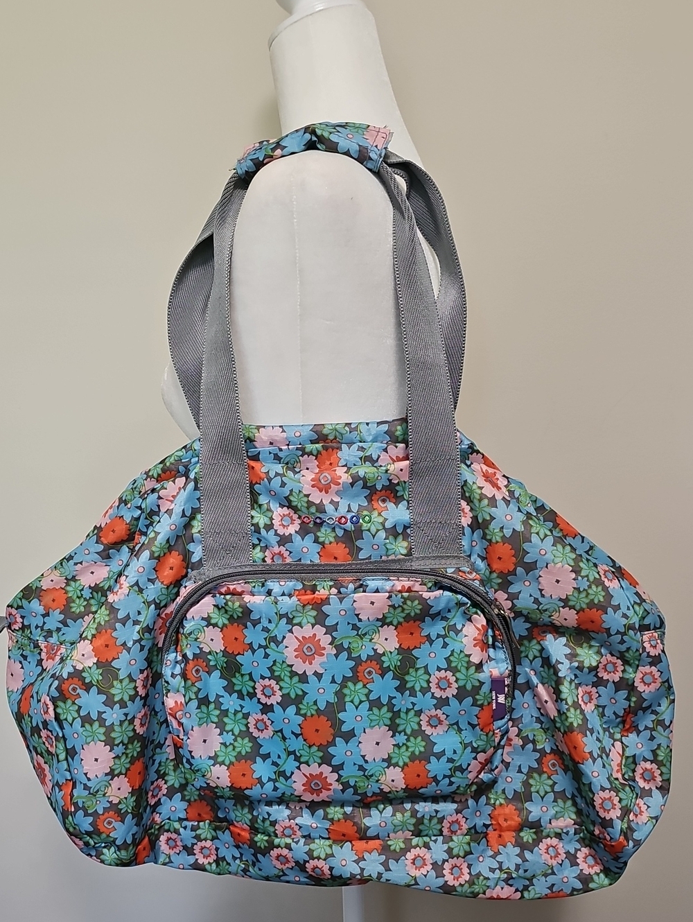 J World New York Large Floral Utility Tote Bag - EXCELLENT UNUSED CONDITION!